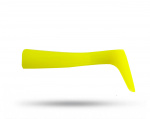 Esox Inc Paddle Tail - Fl Yellow